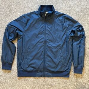 Peter Millar Packable Lightweight Breathable Classic Navy Men’s Golf Jacket